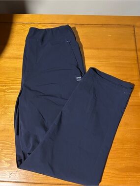 (3/$10) Libin womens size L Navy Jogger-Style Performance Pants